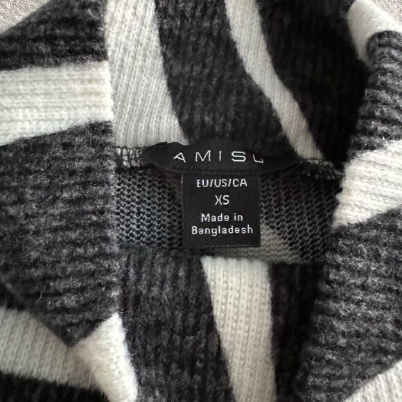 Amisu Geometric Cropped Sweater XS - Picture 4 of 5